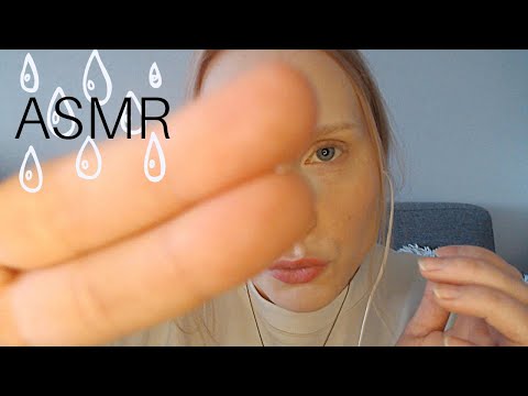 ASMR fast spit painting for your relaxation💧✨