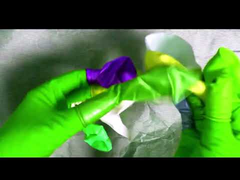 RUBBER GLOVES ✋🤚  FASCINATING BALL🎈🎈N PARTY💕   [[ASMR]]