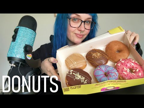 ASMR Eating Urban Legend HEALTHIER Donuts🤨 (Food Review | Taste Testing) 🍩