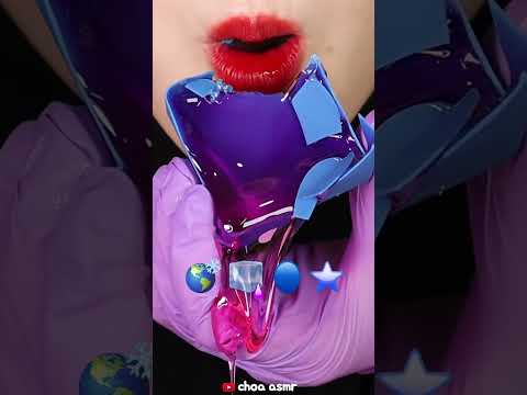 BLUE FOOD ASMR 💙