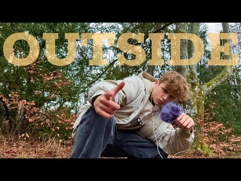 ASMR OUTSIDE 🌲 (in public)