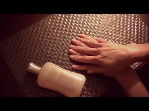 ASMR RELAXING HAND SCRUB & MASSAGE Soft Sounds & Whispering