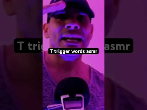 T-Trigger Words ASMR #asmr #shorts #asmrshorts #asmrcommunity #fypシ #funny
