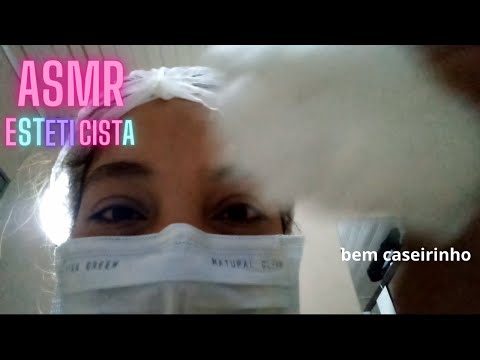 ASMR Esteticista que te dá muito sono - Caseirinho