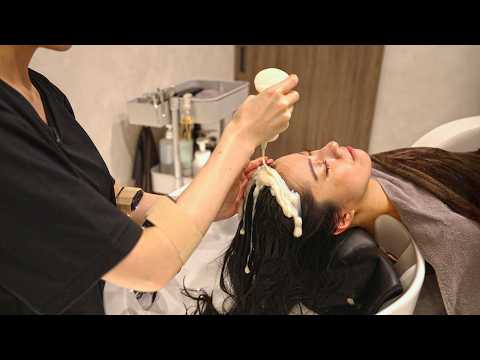 (ASMR) 90% of People Fall Asleep Here – Deep Head Spa & Herbal Scalp Massage in Tokyo