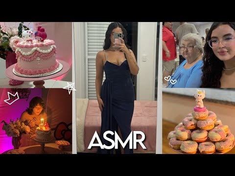 ASMR VLOG: UM FIM DE SEMANA COMIGO 🎀🌙 aniversário, shopping… 