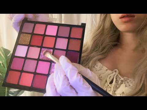 asmr doing your makeup (no talking)