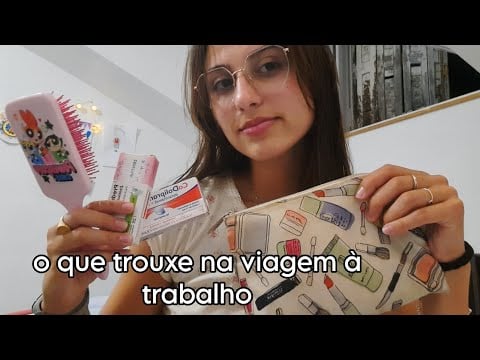ASMR MINHA NECESSAIRE + REMÉDIOS💕