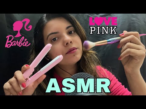 ASMR BARBIE: apenas com Objetos ROSA