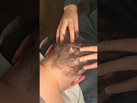 Head massage for sleep