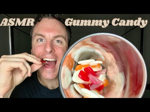 ASMR Eating Chewy Gummy Candy