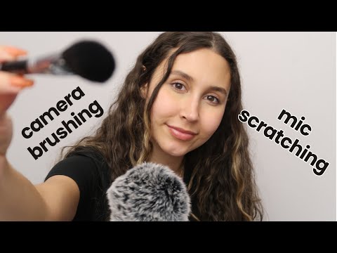 ASMR Soft Spoken Whisper Fun Facts and Rambles to Help You Relax - Mic Brushing, Hand Movements