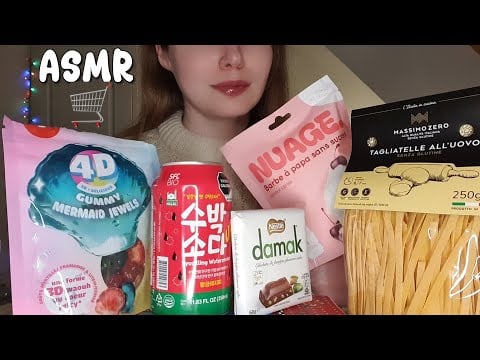 1er vidéo ASMR Retour de Courses 2026 🛒