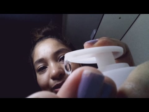 ASMR LAVANDO SEU CABELO - SHAMPOO 🧴 CHUVEIRINHO, ÁGUA🚿 CREMES, ESCOVANDO e +