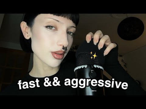 Trying Fast && Aggressive ASMR (it’s kinda bad)