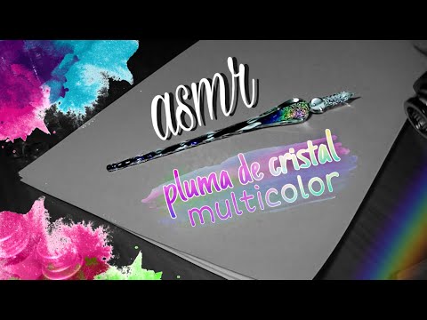 ♥️ ASMR || Pluma de CRISTAL | SCRATCHING | Kit chino || Pau ASMR ♥️