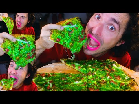 ASMR EATING CHEESY PIZZA Traditional Irish Corned Beef recipe ! * mukbang no talking * nomnom