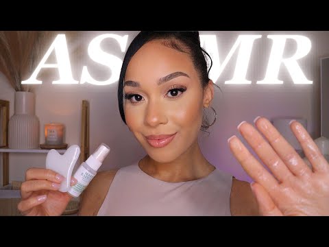 ASMR ☁️ Relaxing Spa Facial Massage Roleplay + Pampering Personal Attention For Sleep