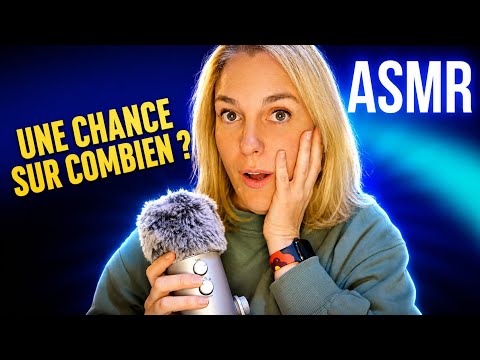 ASMR FR 😱 Une chance sur combien ? (Statistiques improbables)