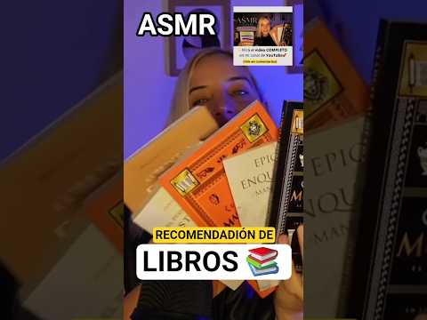 📚LIBROS QUE ESTOY LEYENDO  (ASMR) #asmr #asmrlibros #asmrlecturas #estoicismo #espiritualidad