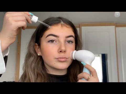 ASMR - my updated skincare routine