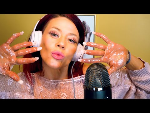 ASMR Lotion Sounds & Hand Movements