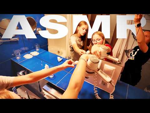 ASMR at the Hotel (with teammates)