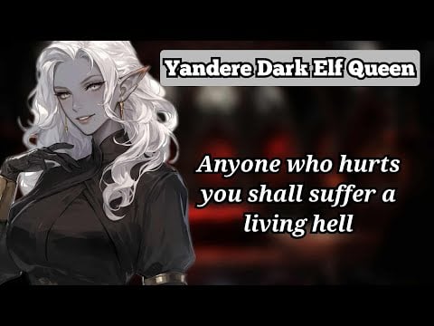 Yandere Drow Queen's Consort (F4A) (Yandere ASMR/Audio roleplay)