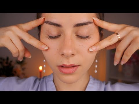 ASMR Augenmassage um dich MÜDE zu machen