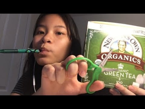 💚 ASMR Green Triggers 💚