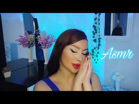 ASMR PRA DORMIR EM SEGUNDOS 💤💤 💙/ MÃO NA TELA SONS DE BOCA