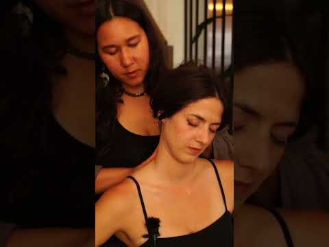 Part 6 | neck and back massage with @ASMRwith_Julia #asmr #relaxing #asmrsleep #asmrvideo #calm