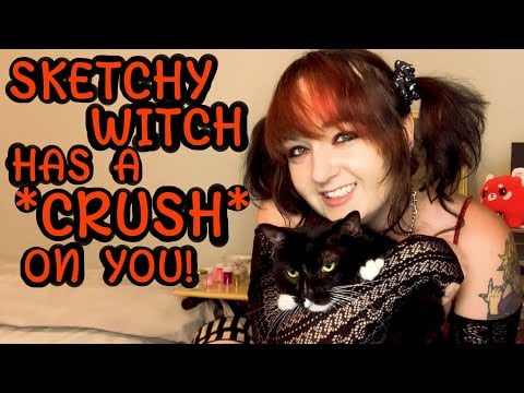 Sketchy, Flirty Witch Charms You PT.2 ASMR RP // Soft Spoken, Crunchy Leaves, Sand Shifting