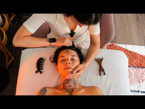 She’s Learning How to Massage Me | Real Person ASMR