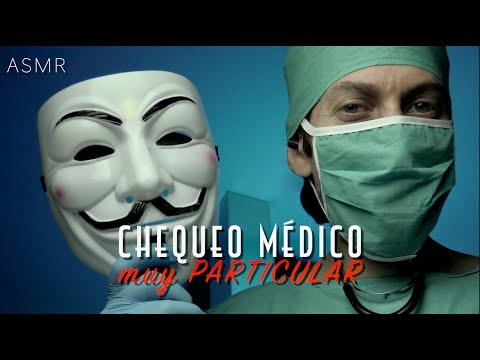 [ASMR Español] CHEQUEO MÉDICO muy PARTICULAR 🏥🎧🏥