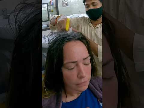 Relajante masaje indio 🇮🇳✨💆🏼‍♀️ #hair #massage #masaje #relaxing #asmr #short