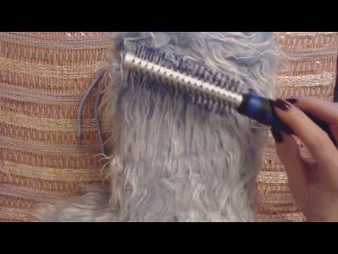 ASMR ~ Faux Fur Boot Brushing (Whisper)