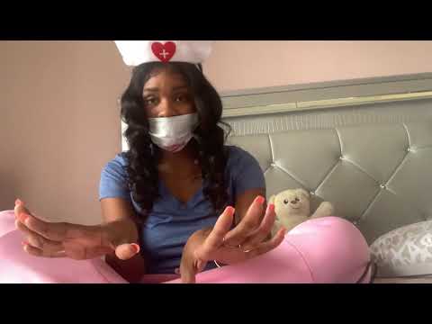 ASMR Dumb Nurse Roleplay