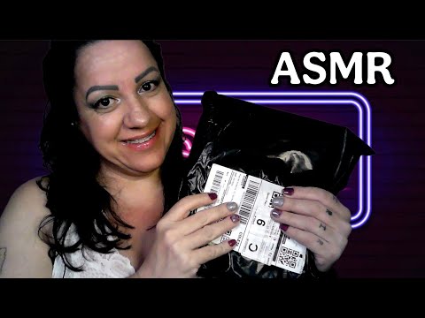 ASMR-UNBOXING MINHA MAQUIAGEM NOVA #asmr #sonsdeboca #maquiagem #unboxing 