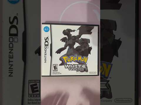 ASMR Tapping On Pokémon White #ASMR #Shorts