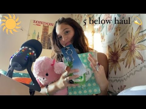 ASMR *super tingly* 5 below haul 💫