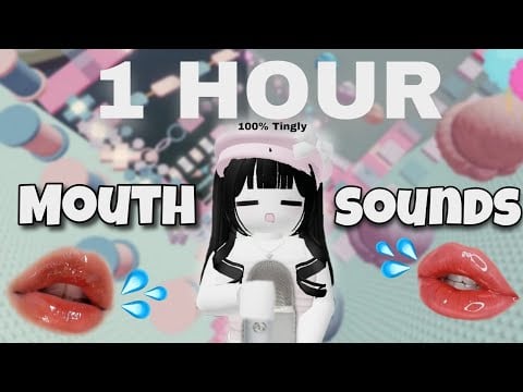 Roblox ASMR | 1 HOUR of Tingly Mouth Sounds Combos (Tingles Guaranteed)