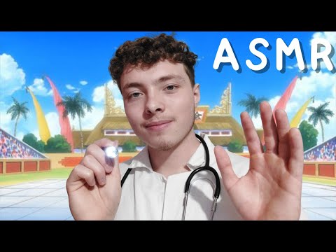 ASMR FR: Roleplay👨‍⚕️Examen d'inscription tournoi d'arts martiaux Dragon Ball👨‍⚕️