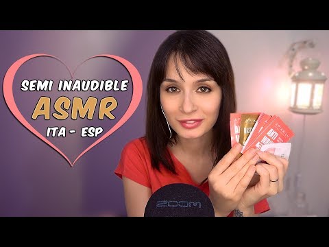 ASMR semi INAUDIBLE e suoni per ADDORMENTARTI - ITA/ESP