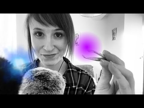 ASMR Negative Energy Plucking & Brushing 😴✨ (Whispered)