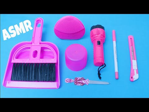 ASMR para DORMIR RÁPIDO 😴💖 PINK + REPETIÇÃO DE PALAVRAS (Binaural)