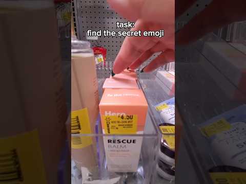 ASMR Find the SECRET Emoji 🤫 #asmr #publicasmr