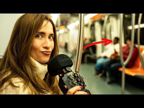 Asmr para VALIENTES: ASMR en EL METRO de ROMA | ASMR Español | Asmr with Sasha