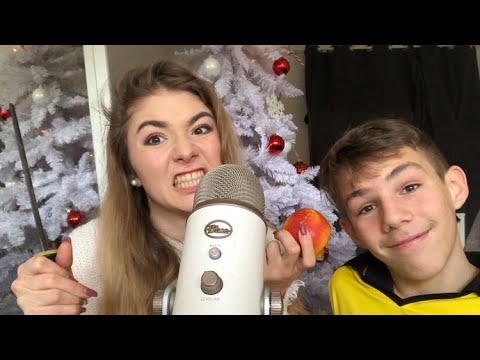 ASMR-Mein FRECHER Kleiner Bruder versucht ASMR Pt.2! [ASMR German/Deutsch]