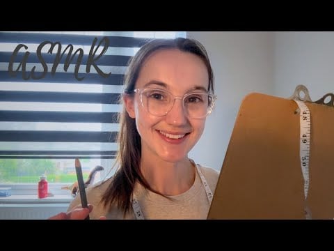 ASMR Roleplay: Precision Measuring & Sketching You! ✏️📏